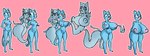 2024 3_toes absurd_res anthro big_breasts bimbofication blue_body blue_fur breast_expansion breasts butt butt_expansion cartoon_network digital_drawing_(artwork) digital_media_(artwork) domestic_cat expansion eyelashes feet felid feline felis female female/female female_prey fur genitals ghost gold-white-kott group hair hi_res hip_expansion huge_breasts lip_expansion lips mammal nicole_watterson nipple_fetish nipple_play nipple_vore nipples nude pink_background pink_nipples pussy sequence simple_background small_breasts soul soul_stealing soul_vore spirit standing the_amazing_world_of_gumball thick_lips toes trio vore whiskers