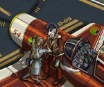 aircraft airplane airport anthro aviation aviator_jacket clothing cockpit corsair duo female first_aid_kit male male/female map medical_instrument nurse nurse_clothing nurse_uniform pilot pilot_uniform propeller rivets runway scarf scientific_instrument uniform vehicle fleety_(artist) f4u_corsair border_collie canid canine canis collie domestic_dog herding_dog humanoid mammal murid murine pastoral_dog rat rodent sheepdog 6:5 absurd_res hi_res