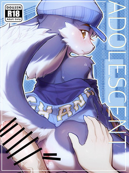 5_fingers abstract_background anthro anus arm_tuft black_nose blue_background blush bodily_fluids brown_eyebrows cheek_tuft clothed clothing duo erection eyebrows facial_tuft fingers floppy_ears foreskin fur genital_fluids genitals grey_body grey_fur hat headgear headwear humanoid_genitalia humanoid_penis jacket kemono looking_back male male/male multicolored_body multicolored_fur off_shoulder penis precum shadow simple_background sitting sweat text text_on_clothing text_on_jacket text_on_topwear topwear tuft two_tone_body two_tone_fur vein veiny_penis white_body white_fur white_skin yellow_eyes ffjjfjci changle_(ffjjfjci) border_collie canid canine canis collie domestic_dog herding_dog mammal pastoral_dog sheepdog censored english_text hi_res