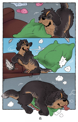 animal_genitalia animal_penis balls bodily_fluids canine_genitalia canine_penis destruction dipstick_tail erection feral fur furniture genitals grinding hair knot knotted_penis male markings masturbation nude open_mouth penile penile_masturbation penis penis_tip pillow pillow_humping saliva saliva_string sheath sofa solo tail tail_markings tongue fernsigillum korwin canid canine canis domestic_dog mammal molosser mountain_dog saint_bernard absurd_res comic hi_res