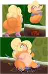 7-light-of-shadows-7 activision anthro bandicoot big_breasts blonde_hair breasts butt butt_expansion clothed clothing coco_bandicoot comic crash_bandicoot_(series) expansion female green_eyes hair hi_res mammal marsupial nipples obese obese_anthro obese_female overweight overweight_anthro overweight_female ponytail solo thick_thighs torn_clothing weight_gain wide_hips