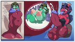 andromorph anthro balls big_balls big_breasts big_nipples big_penis blue_eyes breasts clothing cock_vore cosplay crown dialogue duo endosoma eyebrows female female_prey genitals green_body half-closed_eyes headgear heart_symbol horn huge_balls huge_breasts huge_nipples huge_penis hyper hyper_balls hyper_genitalia hyper_penis imprint inside_balls internal intersex intersex/female intersex_pred legwear leotard looking_pleasured narrowed_eyes nipples onomatopoeia penile penis pointy_ears red_body red_eyes safe_vore size_difference soft_vore sound_effects stockings super_crown text thick_eyebrows thick_thighs tongue tongue_out torn_clothing torn_legwear torn_stockings vore wide_hips willing_prey thisnameistaken bowsette_meme mario_bros nintendo devi_(thisnameistaken) lily_(thisnameistaken) demon humanoid reptile scalie turtle english_text hi_res letterbox meme