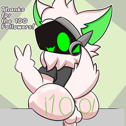 anthro anus balls butt butt_focus clothed clothing fur genitals hair happy looking_at_viewer machine male nude open_mouth penis protogen_visor screen screen_face simple_background smile solo text thick_thighs lyncario tunrix_(lyncario) protogen 1:1 digital_media_(artwork) hi_res