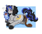anatomically_correct anatomically_correct_genitalia anatomically_correct_pussy animal_genitalia animal_pussy annoyed anus black_hair black_tail blue_hair blue_tail blush bracelet brown_eyes butt butt_focus candy cherry chest_tuft chocolate chocolate_syrup clitoral_winking clitoris cross curled_tail curly_hair dairy_products darkened_genitalia dessert ear_piercing ear_tuft embarrassed equine_genitalia equine_pussy feces female fluffy fluffy_chest food frown fruit fur genitals glare grey_body grey_fur hair hoof_fetish hoof_focus hooves horn humiliation jewelry looking_at_viewer lying mane messy multicolored_hair multicolored_mane multicolored_tail on_front one_eye_closed piercing plant pooping_on_floor presenting presenting_anus presenting_hindquarters presenting_pussy puffy_anus pussy raised_tail rear_view scowl shy simple_background solo sprinkles striped_hair striped_mane tail tuft unicorn_horn wink winking_at_viewer aquaeagle hasbro my_little_pony mythology equid equine horse mammal mythological_creature mythological_equine pony unicorn 5:4 hi_res