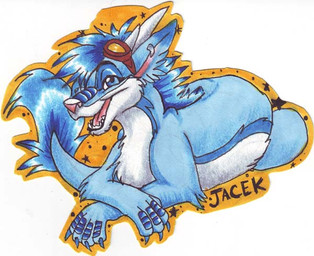 ambiguous_gender blue_body blue_claws blue_eyes blue_fur blue_mane claws ear_piercing ear_ring eyelashes eyewear eyewear_on_head feral fur goggles goggles_on_head horn looking_at_viewer lying mane on_front open_mouth open_smile piercing pink_tongue ring_piercing smile snout tail tail_tuft teeth text tongue tuft white_body white_fur white_horn blondefoxy mythology dragon eastern_dragon mythological_creature mythological_scalie scalie 2008 character_badge_(artwork) character_name full-length_portrait marker_(artwork) pen_(artwork) portrait shaded traditional_media_(artwork)