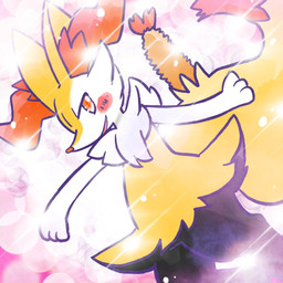 ambiguous_anthro ambiguous_gender anthro big_tail biped blush blush_stickers digitigrade dipstick_tail dutch_angle food lens_flare looking_at_viewer markings object_in_tail open_mouth open_smile pose shrimp_(food) side_view simple_background smile snout solo standing tail tail_markings annyui0611 nintendo pokemon braixen canid generation_6_pokemon mammal pokemon_(species) 1:1 2024 digital_drawing_(artwork) digital_media_(artwork) hi_res japanese_description portrait three-quarter_portrait translated_description