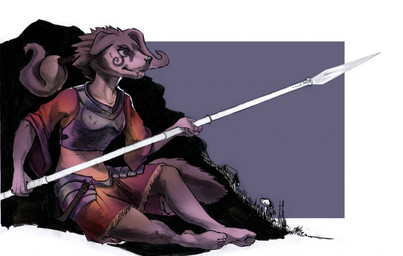 2018 5_fingers 5_toes anthro armor barefoot breasts canid canine canis clothed clothing feet female fur hair holding_object holding_weapon mammal melee_weapon polearm purple_fur ragdishnak smile solo spear toes traditional_media_(artwork) weapon wolf
Rating: Safe
Score: 1
User: RachelTheSeeker
Date: January 14, 2019 2018 5_fingers 5_toes anthro armor barefoot breasts canid canine canis clothed clothing feet female fur hair holding_object holding_weapon mammal melee_weapon polearm purple_fur ragdishnak smile solo spear toes traditional_media_(artwork) weapon wolf
Rating: Safe
Score: 1
User: RachelTheSeeker
Date: January 14, 2019