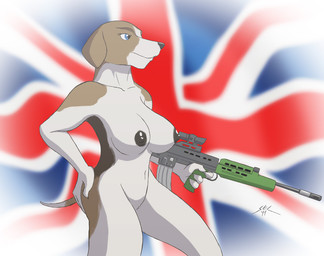 2011 anthro assault_rifle beagle blue_eyes breasts canine dog female flag flash_suppressor gun holding holding_weapon mammal nude pose pussy ranged_weapon rifle scope solo spotty_the_cheetah union_jack united_kingdom weapon
Rating: Explicit
Score: 9
User: 2DUK
Date: September 11, 2014 2011 anthro assault_rifle beagle blue_eyes breasts canine dog female flag flash_suppressor gun holding holding_weapon mammal nude pose pussy ranged_weapon rifle scope solo spotty_the_cheetah union_jack united_kingdom weapon
Rating: Explicit
Score: 9
User: 2DUK
Date: September 11, 2014