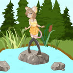 absurd_res animal_humanoid animated anthro bottomwear clothing digital_media_(artwork) ear_piercing ear_ring female flirting flirting_look footwear forest forest_background hi_res humanoid knee_highs knee_socks knees_together kyra_starr leadreaper legwear live2d_(artwork) mammal mammal_humanoid mous mouse mouse_ears mouse_humanoid mouse_tail murid murid_humanoid murine murine_humanoid nature nature_background no_sound one_eye_closed piercing plant pond rat ring_piercing rock rodent rodent_humanoid shirt short_playtime skirt socks solo spine_(artwork) tank_top topwear tree webm wind wink