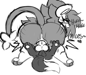 anthro dominant dominant_female duo female feral larger_female larger_sub male male/female penetration size_difference smaller_male submissive thick_thighs wide_hips azuratheluxray nintendo pokemon azura_(azuratheluxray) miles_eon canid canine eevee felid generation_1_pokemon generation_4_pokemon luxray mammal pokemon_(species) monochrome
