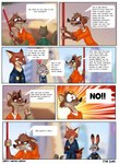 anthro female male prisoner shrinking size_transformation text transformation fairytalesartist disney zootopia duke_weaselton judy_hopps nick_wilde canid canine european_rabbit fox lagomorph leporid mammal mustelid musteline oryctolagus rabbit red_fox rodent sciurid tree_squirrel true_fox true_musteline weasel 2024 comic english_text hi_res