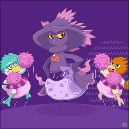 ageplay angry anthro beak big_diaper blush bottomwear cheerleader cheerleader_outfit claws clean_diaper clothed clothing crossdressing dancing diaper diaper_tape feathers feet furgonomics group hair huge_diaper male membrane_(anatomy) open_mouth pink_clothing pink_diaper pom_poms purple_diaper roleplay screaming simple_background skirt smile tail toes tongue tongue_out topwear trio wearing_diaper webbed_feet wings bougie nintendo pokemon al_(bougie) maverick_(burritokitten) mismagius_(bougie) avian bird generation_1_pokemon generation_4_pokemon generation_9_pokemon ghost mammal mismagius pokemon_(species) quaxly spearow spirit 1:1 digital_media_(artwork) hi_res