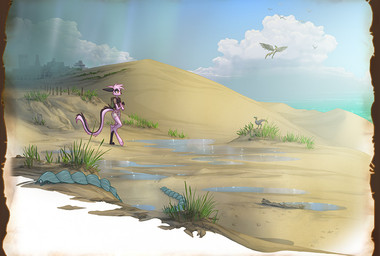 1_eye ambient_silhouette anthro backpack barefoot biped blue_body blue_skin bottomwear city clothed clothing cloud desert detailed_ambient_creature detailed_background dirt feathers feet female feral fur grass group hair hill large_group long_tail multicolored_body multicolored_fur pink_body pink_fur pink_hair plant sand shirt shorts silhouette sky tail topwear walking water david_lillie dreamkeepers viriathus_vayu ambient_bird ambient_flier arthropod avian bird hybrid insect lagomorph leporid mammal rabbit unknown_species