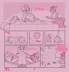 contract female female_prey femboy femboy_pred girly_pred imminent_vore male male_pred mean slightly_chubby text funkspunky dungeons_and_dragons hasbro wizards_of_the_coast ashen_(theashenkobold) blu_(bludoe) kobold lagomorph leporid mammal rabbit scalie digital_media_(artwork) english_text hi_res