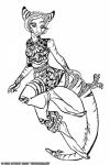 2018 2:3 anthro ash_(cyantian) breasts clothed clothing female fur hair kangaroo macropod mammal marsupial monochrome pouch_(anatomy) solo the_cyantian_chronicles tiffany_ross