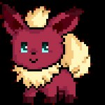 chibi female feral fluffy fluffy_tail solo tail tail_motion tailwag july-monmon nintendo pokemon pinsel_rhead eeveelution flareon generation_1_pokemon pokemon_(species) 1:1 animated low_res short_playtime