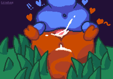2_toes anus bodily_fluids cum cum_in_ass cum_in_vagina cum_inside cum_leaking_from_ass duo exclamation_point feet female feral genital_fluids grass heart_symbol male male/female penetration plant tilde_after_text toes vaginal vaginal_penetration svehaq_(artist) rain_world videocult ambulant_(nonassociatedidiot) blueberry_(svehaq) slugcat maleherm_(lore)