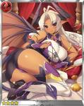 big_breasts breasts card clothing cute demon female hair horn jewelry not_furry pinup pointy_ears rage_of_bahamut reign_of_dragons seductive succubus unknown_artist white_hair wings
Rating: Questionable
Score: 11
User: SexyTea
Date: March 27, 2014