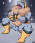 2014 5:6 anal anal_penetration balls biceps big_dom_small_sub bodily_fluids boots butt clothed clothing cum cum_in_ass cum_inside dominant drooling duo erection eyes_closed faceless_character faceless_male footwear from_front_position generation_1_pokemon genital_fluids genitals gloves hand_on_back handwear human humanoid interspecies larger_male lotus_position machoke maldu male male/male male_on_bottom male_on_top male_penetrated male_penetrating male_penetrating_male mammal moan muscular muscular_male nintendo nude on_bottom on_top open_mouth orgasm partially_clothed penetration penis pokemon pokemon_(species) pokephilia saliva sex sitting size_difference smaller_male sport spread_legs spreading straddling sweat tongue tongue_out wrestler wrestling