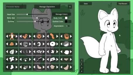 accessory ambiguous_gender anthro bandage bottomwear character_creator chibi clothing countershading cursor customization fluffy fluffy_tail footwear fur gameplay gameplay_mechanics gloves grass hair handwear head_tuft headband headgear headwear horn male mascot nude pawpads paws plant selection_menu shoes shrub slider_(control) smile socks solo tail teeth topwear tuft underwear user_interface oob 8chan nate_(8chan) oob_(character) canid canine canis domestic_cat domestic_dog felid feline felis fox lagomorph leporid mammal mouse murid murine procyonid rabbit raccoon rodent wolf 16:9 2025 animated digital_media_(artwork) high_framerate long_playtime no_sound webm widescreen