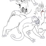 all_fours anal blood bodily_fluids butt butt_grab duo feral fur hairless hand_on_butt interspecies male male/male male_rimming_male nosebleed oral paws rimming rimming_male sex simple_background tail tongue hoosierman9911a game_freak nintendo pokemon jon_(hoosierman9911a) bulldog canid canine canis domestic_cat domestic_dog english_bulldog felid feline felis generation_1_pokemon generation_6_pokemon hairless_cat legendary_pokemon mammal mastiff mega_evolution mega_mewtwo mega_mewtwo_y mewtwo molosser pokemon_(species) sphynx_(cat) 2022 digital_drawing_(artwork) digital_media_(artwork) monochrome sketch