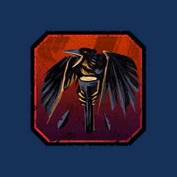 4_toes ambiguous_feral ambiguous_gender beak black_body black_border black_feathers black_talons black_wings border empty_eyes feathered_wings feathers feet feral flashlight flying gradient_background grey_beak holding_flashlight holding_object light nude nude_ambiguous open_beak open_mouth red_background red_sclera simple_background solo toes wings unknown_artist dead_by_daylight avian bird corvid corvus_(genus) crow oscine passerine 1:1 2024 alpha_channel colored digital_drawing_(artwork) digital_media_(artwork) english_description icon lighting official_art shaded