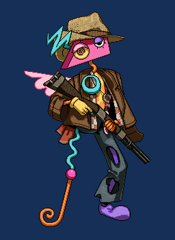 ambiguous_gender anthro apathetic carrying_weapon clothing cosplay crossover_cosplay gun hat headgear headwear holding_gun holding_object holding_ranged_weapon holding_shotgun holding_weapon jacket one_sleeve_on ranged_weapon shotgun simple_background solo topwear transparent_background weapon wings decinnium fallout glitch_productions microsoft the_amazing_digital_circus rose_of_sharon_cassidy zooble_(tadc) animate_inanimate humanoid living_toy alpha_channel crossover digital_media_(artwork) low_res pixel_(artwork) nonbinary_(lore)