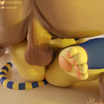 1:1 3d_(artwork) 3d_animation abdominal_bulge animal_crossing animated ankha_(animal_crossing) ankha_(zy0n7) anthro anthro_penetrated anus balls blender_(artwork) clothing digital_media_(artwork) domestic_cat duo erection felid feline felis female female_on_human female_penetrated from_front_position fucked_silly genitals hair hi_res human human_on_anthro human_penetrating human_penetrating_anthro interspecies jewelry larger_human larger_male legwear lying male male/female male_on_anthro male_penetrating male_penetrating_female mammal markings marrubi_(artist) mating_press missionary_position nintendo no_sound on_back pawpads paws penetration penile penile_penetration penis_in_pussy pussy sex short_playtime size_difference smaller_anthro smaller_female smaller_penetrated spread_legs spreading striped_markings striped_tail stripes tail tail_markings vaginal vaginal_penetration webm yellow_body