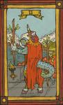 anthro card card_template clothed clothing cloud fortune_telling fur hair holding_object horn minor_arcana outside sky solo standing tarot tarot_card two_of_wands_(tarot) wands_(tarot) musorok mythology crocodile crocodilian crocodylid equid equine hybrid mammal mythological_creature mythological_equine reptile scalie unicorn digital_media_(artwork)