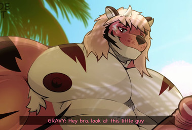 abs anthro armpit_hair ball_fondling balls barazoku beach biceps big_balls big_breasts big_butt big_muscles big_pecs big_penis bodily_fluids body_hair bouncing_balls bouncing_pecs breasts butt duo erection eyebrows fondling genital_fluids genitals glans gym horn huge_balls huge_pecs huge_penis male male/male muscular nipples nude pecs penis rubbing_penis sand sea tail text throbbing throbbing_penis vein veiny_penis water timreet gravy_(gravymakes) felid lion mammal pantherine tiger 2d_animation animated english_text hi_res long_playtime sound video