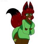 anthro female solo lewdymonlicker asian_mythology east_asian_mythology japanese_mythology mythology jakeh_the_foxgirl jakeh_the_foxgirl(lewdymonlicker) animal_humanoid canid canid_humanoid canine canine_humanoid fox_humanoid humanoid mammal mammal_humanoid yokai