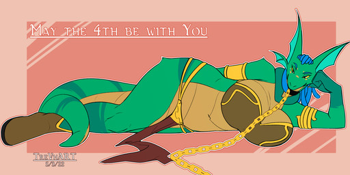 anthro armlet big_breasts blue_hair boots bottomwear bra breasts chain chain_leash cloth clothed clothed_anthro clothed_female clothing collar costume dreadlocks eyebrows eyelashes female female_anthro footwear gold_(metal) gold_chain green_body hair huge_breasts leash loincloth looking_at_viewer lying navel non-mammal_breasts non-mammal_navel shoes slave_leia_costume tail thick_thighs underwear wide_hips yellow_sclera trevhart mythology star_wars louness_astaria dragon mythological_creature mythological_scalie scalie hi_res