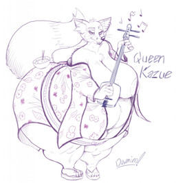 anthro areola asian_clothing belly big_breasts big_butt bowl breasts butt clothed clothing container ear_piercing east_asian_clothing female food footwear huge_breasts huge_butt hyper hyper_butt japanese_clothing kimono morbidly_obese morbidly_obese_anthro morbidly_obese_female musical_instrument obese obese_anthro obese_female open_clothing open_shirt open_topwear overweight overweight_anthro overweight_female partially_clothed piercing plucked_string_instrument rice sandals shamisen shirt shoes solo string_instrument topwear dawmino queen_kazue_(monoorange) canid canine fox mammal 2016 digital_drawing_(artwork) digital_media_(artwork) hi_res