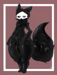 anthro black_sclera flaccid genitals looking_at_viewer male mask nude penis slime solo thick_thighs wide_hipped_male wide_hips toot changed_(video_game) puro_(changed) canid canine goo_creature hybrid mammal