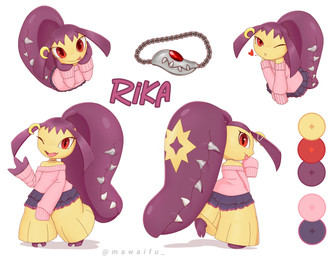 3_fingers accessory bottomwear clothing eyelashes feet female fingers front_view gloves_(marking) hair hair_accessory hair_mouth hands_together markings one_eye_closed open_mouth pink_hair pseudo_hair raised_leg rear_view red_eyes shadow sharp_teeth simple_background skirt soles solo teeth thick_thighs tongue tongue_out white_background yellow_markings mawaifu nintendo pokemon generation_3_pokemon humanoid mawile pokemon_(species) shiny_pokemon 2025 absurd_res hi_res