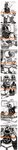 2_toes 5_fingers ambiguous_gender annoyed anthro asking balloon beak bent_legs bib_only black_bib black_eyebrows cabinet chair checkered checkered_floor claws clothing computer_monitor container counter desk dialogue doorway duo earbuds electronics eyebrows feet female female_anthro fingers food furniture grey_beak half-closed_eyes headphones heart_symbol holding_food holding_object holding_pizza inflatable inside larger_anthro larger_female leaning_on_desk looking_at_viewer machine narrowed_eyes office_chair on_chair open_beak open_mouth pizza pizza_box portable_music_player question security security_camera sharp_teeth shelf sitting sitting_on_chair size_difference sleeping smaller_ambiguous table talking_to_viewer talons teeth text text_on_bib text_on_clothing toe_claws toes toothed_beak wall_(structure) white_body tehcreechibi five_nights_at_freddy's rammstein scottgames chica_(fnaf) cupcake_(fnaf) animatronic avian bird chicken galliform gallus_(genus) phasianid robot 2016 absurd_res artist_name english_description english_text graphite_(artwork) greyscale hi_res long_image monochrome multiple_images shaded tall_image traditional_media_(artwork)