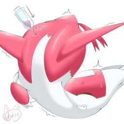 bodily_fluids claws eyes_closed female feral open_mouth shaking shivering simple_background solo sweat syringe teeth text white_background aokabike nintendo pokemon generation_3_pokemon latias legendary_pokemon pokemon_(species) scalie 1:1 hi_res source_request