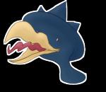 ambiguous_form ambiguous_gender beak open_beak open_mouth simple_background solo tongue transparent_background vagoncho nintendo pokemon linker avian generation_2_pokemon murkrow pokemon_(species) alpha_channel icon low_res