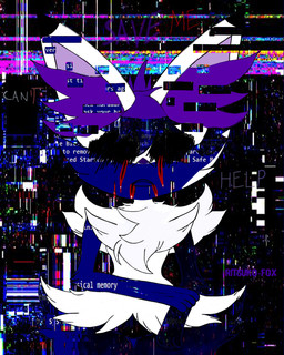 anthro corruption dying male solo nintendo pokemon ritsuko_fox braixen canid canine fox generation_6_pokemon mammal pokemon_(species)