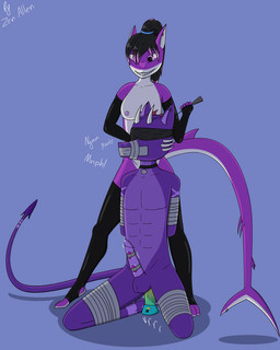 anal anal_penetration anthro arms_tied bdsm blind blindfold bondage bound breasts choker clothing collar dildo dildo_in_ass dildo_insertion dildo_sitting disability dominant dominant_female duo egg_vibrator female gag gagged genitals gloves hair handwear horn jewelry legwear male male/female necklace nude object_in_ass penetration penis petplay piercing ponytail roleplay sex_toy sex_toy_in_ass sex_toy_insertion submissive submissive_male tail tape tape_bondage tape_gag thigh_highs toy vibrator whip zen_allen mythology jessica_foster_(zenallen) zen_allen_(zenallen) aquatic dragon fish mythological_creature mythological_scalie scalie shark 4:5 absurd_res hi_res