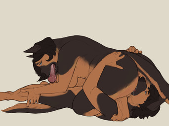 69_position age_difference animal_genitalia animal_penis anthro big_breasts big_butt black_hair black_nose bodily_fluids breasts butt canine_genitalia canine_penis cunnilingus duo eyebrows eyelashes female female_on_top genital_fluids genitals hair knot knotted_penis male male/female mature_female nude older_female on_top open_mouth oral penis saliva sex sharp_teeth short_hair teeth vaginal vaginal_fluids younger_male wolfjuice kelsie_(wolfjuice) zach_(wolfjuice) canid canine canis domestic_dog mammal 2026 hi_res incest_(lore) mother_(lore) mother_and_child_(lore) mother_and_son_(lore) parent_(lore) parent_and_child_(lore) parent_and_son_(lore) son_(lore)