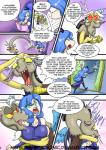 2016 bodily_fluids chimera comic crying dialogue discord_(mlp) draconequus duo english_text female female_prey friendship_is_magic greeting hasbro human human_prey male mammal my_little_pony natsumemetalsonic oral_vore princess_luna_(mlp) speech_bubble tears text url vore