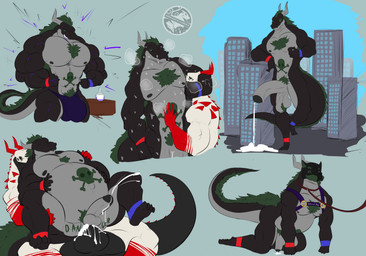 anal anal_penetration animal_mask bdsm big_penis bodily_fluids bottomwear bulge butt clothing collar cum cum_balloons cum_drip cum_in_ass cum_inside dripping duo erection fur genital_fluids genitals growth harness leash macro male male/male male_penetrated male_penetrating male_penetrating_male mask muscular muscular_male musk nipples nude penetration penile penis petplay potion pup_mask puppyplay roleplay sex simple_background size_difference submissive underwear sorakskullsnake mythology dregor kumasfer demon dragon mythological_creature mythological_scalie scalie absurd_res digital_media_(artwork) hi_res
