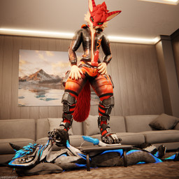 animal_genitalia animal_penis anthro anthro_on_anthro armored_boots ball_crush ball_squeeze balls bdsm biped black_body black_boots black_clothing black_footwear black_fur black_shoes blue_body blue_fur blue_penis bodily_fluids boot_on_balls boot_on_penis boots bottomwear canine_genitalia canine_penis claws clothed clothing cock_and_ball_torture crush cum cum_drip cum_dripping_from_penis cum_on_penis depth_of_field dominant dripping duo erection feet flat_balls foot_crush foot_fetish foot_on_balls foot_on_penis foot_play footwear fur genital_fluids genital_torture genitals grey_body grey_fur hair hindpaw inside jacket knot leather leather_boots leather_clothing leather_footwear leather_jacket leather_topwear legwear licking licking_boots living_room male male/male metal_boots multicolored_body nude on_ground open_mouth orange_body orange_fur orgasm pain pants paws penis red_body red_fur reflection sex shoes shoes_on slim slim_anthro slim_male slim_sub smile standing standing_on_balls submissive submissive_male tail tongue tongue_out topwear torture trampling white_body white_fur dragonplayer blender_cycles balcobeans dragonplayer_(character) canid canine canis fox jex jexouium mammal rexouium 1:1 3d_(artwork) absurd_res blender_(artwork) digital_media_(artwork) hi_res