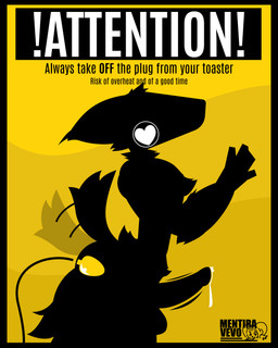 anthro big_penis bodily_fluids buttplug cord cum fluffy genital_fluids genitals hands_up heart_symbol machine male penis plug_(sex_toy) protogen_visor sex_toy solo tail tail_motion tailwag text warning_sign mentiravevo protogen 4:5 absurd_res digital_media_(artwork) hi_res