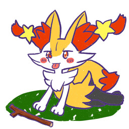 accessory ambiguous_anthro ambiguous_gender anthro biped blep blush blush_stickers dipstick_tail front_view hair_accessory lying markings on_side simple_background snout solo star_polygon stick tail tail_markings tongue tongue_out annyui0611 nintendo pokemon braixen canid generation_6_pokemon mammal pokemon_(species) 1:1 2024 digital_drawing_(artwork) digital_media_(artwork) full-length_portrait hi_res japanese_description portrait translated_description