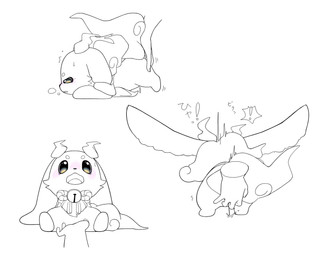bodily_fluids disembodied_hand duo female feral fingering genital_fluids penetration size_difference vaginal vaginal_fingering vaginal_penetration karitom nijisanji vtuber lunlun_(nijisanji) unknown_species 5:4 hi_res tagme