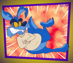 3_toes anthro arched_foot arched_soles bent_ear bent_leg big_butt biped black_eyebrows black_nose black_toe_claws blue_body blue_fur bottomless bottomless_anthro bottomless_male butt cheek_tuft chin_tuft clenched_teeth clothed clothing cross-eyed curling_toes explosion eyebrows facial_tuft fangs feet fur humanoid_feet insane jagged_teeth long_ears male midair multicolored_body multicolored_fur notched_ear open_mouth open_smile plantigrade pose restraints sharp_teeth smile soles solo straitjacket teeth thick_eyebrows thick_thighs toes toony toothy_grin tuft two_tone_body two_tone_feet two_tone_fur two_tone_tail whisker_spots wide_hips yellow_sclera gavanzude activision crash_bandicoot_(series) ripper_roo kangaroo macropod mammal marsupial 2026 alternate_version_at_paywall colored digital_drawing_(artwork) digital_media_(artwork) flat_colors hi_res pinup