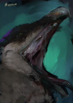 beak bodily_fluids dripping feathers feral looking_at_viewer looking_down open_beak open_mouth rictal_bristles saliva saliva_drip saliva_on_tongue saliva_string seductive gaertan accipitrid accipitriform avian bearded_vulture bird old_world_vulture vulture digital_drawing_(artwork) digital_media_(artwork) digital_painting_(artwork) hi_res painting_(artwork) shaded