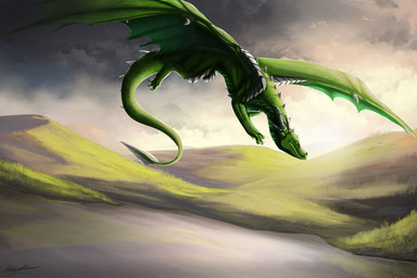 claws day detailed_background feral flying membrane_(anatomy) membranous_wings outside quadruped sky solo spines tail wings ashesdrawn european_mythology mythology dragon mythological_creature mythological_scalie scalie western_dragon 2015 3:2 digital_media_(artwork) green_theme